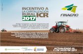 LA CAPITALIZACIÓN RURALICR 2017 - finagro.com.co · mejorar la competitividad y sostenibilidad de la producción agropecuaria. (Sujeto a la disponibilidad de recursos ... Mantenimiento
