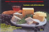 TOPICO : PROCESOS TECNOLOGICOS EN LECHE Y … · LUIS ARTICA MALLQUI “La denominación "quesos" se reserva al producto fermentado o no, obtenido por coagulación de la leche, de