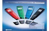 Testers - Instrumentos de bolsillo - Wetmexwetmex.net/descargas/SECCION-B-OK.pdf · Los instrumentos de bolsillo se usan de forma generalizada en aplicaciones como la acuicultura,