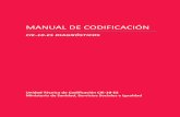MANUAL DE CODIFICACIÓN - mscbs.gob.es · novena edición en castellano (editada en el año 2014) se cumplieron los 25 años de uso de la CIE-9-MC en España. El Centro Nacional de
