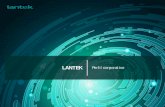 LANTEK Perfil corporativo - lanteksms.com · innovación tecnológica. Visión Ser el líder y referente mundial, con un enfoque global, ... Software CAD/CAM que permite el diseño