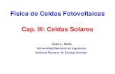 Física de Celdas Fotovoltaicas Cap. III: Celdas Solaresperusolar.org/wp-content/uploads/2012/12/III_Jsolis1.pdf · La primera celda solar fue construida con el Se con una muy delgada