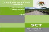 programa de empleo temporal - SIIPET | Secretaría de ... · Normatividad PET 1 1 Introducción 1.1 Los caminos rurales constituyen un activo de gran importancia regional y local,