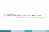 Actualidad del Sistema Financiero Colombiano - Superintendencia Financiera de … · 2011-08-29 · Composición del portafolio de inversiones del sistema financiero por tipo de inversión.