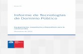 El presente informe “Tecnologías de Dominio Público” cuenta … · El presente informe “Tecnologías de Dominio Público” cuenta con el respaldo de la Organización Mundial