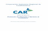 Corporación Autónoma Regional de Cundinamarca · Tolerancia: ... sano y de aprovechar los recursos naturales de manera sostenible, correlativamente con el deber en la preservación