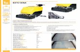 FREGADORAS/SERIE INDUSTRIAL/ESCALERAS … - SP - KF51EM.pdf · · Fregadora para la limpieza y mantenimiento de escaleras y rampas mecánicas. · De forma efi ciente, elimina toda