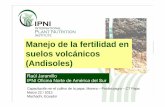 M j d l f ilid dManejo de la fertilidad en suelos ...nla.ipni.net/ipniweb/region/nla.nsf/0/7750DA31D58BAF3605257ABC005... · Resumen •Acerca del IPNIAcerca del IPNI •Volcanismo