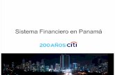 Sistema Financiero en Panamá - as-coa.org · • A diciembre del 2011 , los activos del CBI (que comprende Lic. General y Lic.Internacional) registraron $81,675millones, que representa