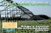 Riego y control de enfermedades foliares - aimcra.es 98-mayo08... · cional de Maquinaria Agrícola (FIMA). Calificada por muchos como la edición de los records, la FIMA 2008 se