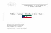 GUINEA ECUATORIAL IEC jun 11 - cmeyanchama.com · a la isla de Tenerife), Annobon (al sur de Sao Tomé y Príncipe), y en la frontera con Gabón, Corisco y los islotes de Eloboy y