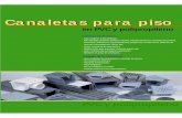 Canaletas para piso - estudiovirtualdearquitectura.com · Modelo Código Características Rejilla Color Rejilla ... 597.130.059-2 Reducción excéntrica 90/75 Gris Canaletas y rejillas