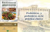 Probióticos y prebióticos en la práctica clínicahospifood.com/jornadas/docs/77.pdf · de Ig A Producción de antimicrobianos ... • D'Souza AL. ... inducción y/o mantenimiento