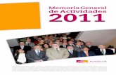 Memoria General de Actividades2011 - Fundecor · Prácticas en Empresas · Programa Propio UCO-Fundecor · Programa de Prácticas PRAEM Programa de Práctica para ... Febrero de 1.998