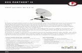GCS PANTHER II - globalcoms.com · ... y ofrece altas velocidades de transmisión a través de satélites comerciales y ... fina para el azimut y la elevación ... Elevación 0SDgr