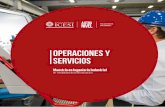 OPERACIONES Y SERVICIOS - icesi.edu.co · sistemas de producción y de prestación de servicios, tanto en lo estratégico, como en lo táctico y lo operativo; para incrementar la