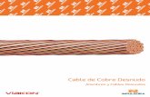 Cable de Cobre Desnudo - impulsora.com · Descripción General Cable de cobre desnudo en temple duro, semiduro o suave. Especiﬁcaciones - NOM-063-SCFI Productos eléctricos conductores
