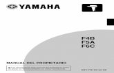 MANUAL DEL PROPIETARIO - imemsa.mximemsa.mx/gallery/Motores4T/Deportivo/F4B_F6C.pdf · SMU25107 Al propietario Gracias por elegir un motor fueraborda Yamaha. Este Manual del propietario