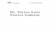 Dr.!VíctorLuis PorterGaletar! - DEPLAED · RESUMEN DE LOS RECIENTES 5 AÑOS DE ACTIVIDADES: 2010 - 2014 Rubros por orden alfabético, siguiendo el índice del CVU-SNI (respaldados