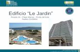Edificio “Le Jardin - Rematadores.com · Facilidades del Edificio (durante la temporada de verano) •SPA •Sauna húmedo y seco •Hidromasaje •Sala de masajes y relax •Gimnasio