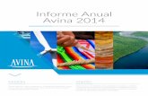 Informe Anual Avina 2014informeavina2014.org/docs/informe-anual-avina-2014.pdf · Informe Anual Avina 2014. 2 Índice ... Índice de Progreso Social ... Sampa, un nuevo portal para