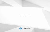 GAMA 2015 - vespamalaga.com · el primer vehículo del segmento en introducir el sistema anti- ... rente y ahumado /sistema bluetooth universal. El primer scooter del mundo con tecno-