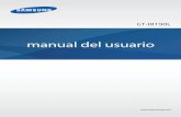 manual del usuario - nicatel.com.uyGT-I8190).pdf · 2 Acerca de este manual El dispositivo ofrece comunicaciones móviles y entretenimiento de alta calidad con los altos estándares
