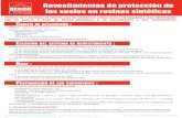 REVETEMENTS DE PROTECTION · TOS DE SUELOS A BASE DE RESINA EPOXÍDICA O DE POLIURETANO A DOS COMPONENTES. ... mezcla manual es insuficiente : ... (1060 a 1310 µm).