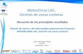 WaterClima-LAC, Gestión de zonas costeras · Análisis de Ciclo de Vida (ACV) como herramienta de soporte a la priorización de estrategias de mitigación y adaptación al cambio