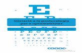 Iniciació a la posturologia per a optometristes - coooc.cat³ a la posturologia per a... · Iniciació a la posturologia per a optometristes En tràmit d’acreditació pel Consell