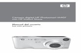 Cámara digital HP Photosmart M407 con HP Instant Shareh10032. · Pantalla resumen de todas las imágenes . . . . . .64 ... memoria y presione el borde superior de la tarjeta; ésta