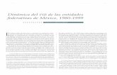 Dinámica del PIB de las entidades federativas de México ...revistas.bancomext.gob.mx/rce/magazines/34/1/RCE.pdf · Dinámica del PIB de las entidades federativas de México, 1980-1999