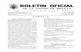 BOLETIN OFICIAL - melilla.es · de Auxiliar de Servicios de Archivo y ... Procedimiento Administrativo Común ... dos el personal al servicio de las Corporaciones Locales que cumplan