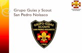 Cabaña Grupo Scout San Pedro Nolasco · •Ceremonial •Programa o Diagnóstico o Objetivos ... Actividades desafiantes. Sistema de equipos Unidades Golondrinas: niñas entre 8
