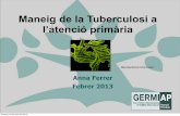Maneig de la Tuberculosi a l’atenció primàriaprojectes.camfic.cat/CAMFiC/Seccions/EspaiResident/Docs... · 2017-02-03 · tractament en casos de TB pulmonar BK (+). ... Quan tenim