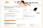 Mobile Phone Charger 4 in 1 appUMCV4 - tanonline.gr§0910.pdf · Fuente de alimentación • 225*425*696 • Pilas AAA • Windows XP/Vista /7 Conexión e Interfaces Peso ... Samsung