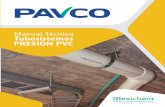 PRESIÓN PVC - FF Soluciones - Ferreteria - Medidores de Agua · orgánicos como alcoholes e hidrocarburos alifáticos dentro de los límites de temperatura y presión especificados