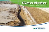Geodrén · principios y para las mismas aplicaciones del Dren Francés, con el fin de agilizar y facilitar la construcción, mejorando la eficiencia hidráulica de los sistemas de