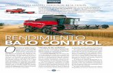 RENDIMIENTO BAJO CONTROL - Profesional AGROprofesionalagro.com/agrosector/afondo/Massey-Ferguson/Beta-7370-PL/... · grande, las cosechadoras MF BETA ofrecen una serie de interesantes