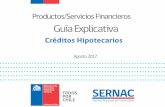 Créditos Hipotecarios - Agencia del Estado de Chile que ... · dinero y la otra a pagarla en un momento distinto de aquel en que se celebra el contrato. Existen distintos tipos de