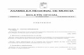 ASAMBLEA REGIONAL DE MURCIAhermes.asambleamurcia.es/documentos/pdfs/boar/Boar.09/160315.038.pdf · - Moción 431, sobre puesta en marcha del Proyecto de protección y consolidación