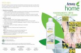 PODEROSAMENTE LIMPIO ECOLÓGICAMENTE SEGURO _AH/110488.pdf · como el derivado del aceite natural del coco ayuda a la ... rinde más de 300 usos en una dilución de 3 ... • Mantener