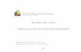 Apuntes del curso C´alculo en Varias Variables (MA22A)pgajardo/documentos/ApunteCV2005.pdf · Facultad de Ciencias F´ısicas y Matem´aticas Departamento de Ingenier´ıa Civil