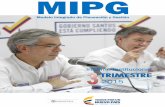 MIPG - minjusticia.gov.co Mauricio/informes... · Introducción La gerencia pública moderna y eficiente busca un Estado con capacidad perma- ... 3. Aumento del uso por parte de los