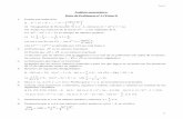 Análisis matemático. Hoja de Problemas nº 1 (Tema 1)marjim/problemasAM.pdf · Tema 2 Análisis matemático. Hoja nº 2 (Tema 2) 1. Describir los conjuntos de números complejos