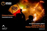Primera Emisión - estadisticaaplicada.com.mx · Encuesta de opinión pública – Evaluación de Fiestas Patrias en México Estadís4ca Aplicada 3 Día conmemorable más importante