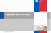 DIABETES MELLITUS TIPO1 - ssmso.cl · En la mayoría de los países occidentales la diabetes mellitus Tipo 1 da cuenta de más del 90% de la diabetes en la infancia y la adolescencia,