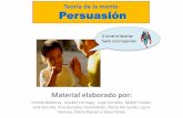 Persuasión - autismonavarra.com · La función persuasiva del lenguaje es la que conocemos como función ... CUANDO LLEGA A LA CASA, ... TAMBIÉN JUGAR CON MIS MUÑECAS NUEVAS Y