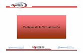 Ventajas de la Virtualización - SOCINFOsocinfo.info/seminarios/virtual/comparex.pdf · Ventajas de la Virtualización. ... zInversión ya incluida en el cálculo del TCO: Capex/Opex