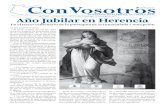 ConVosotros - parroquiadeherencia.comparroquiadeherencia.com/wp-content/uploads/2013/10/hoja-diocesana.pdf · En resumen, con el Jubileo del 300 aniversario del templo parroquial
